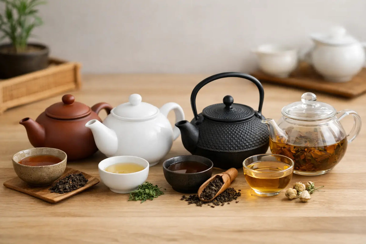 Teapot Material Comparison for Daily Tea