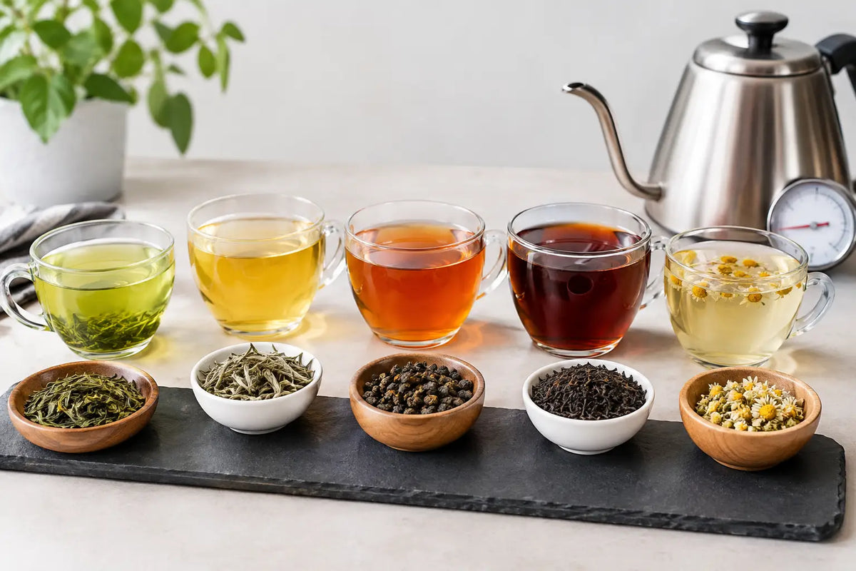 How to Select Water Temperature for Every Tea