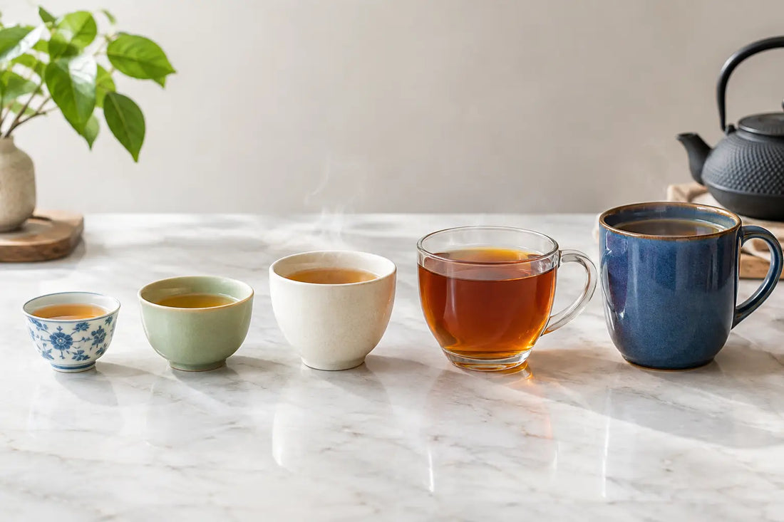 A Guide to Tea Cup Sizes for Daily Rituals