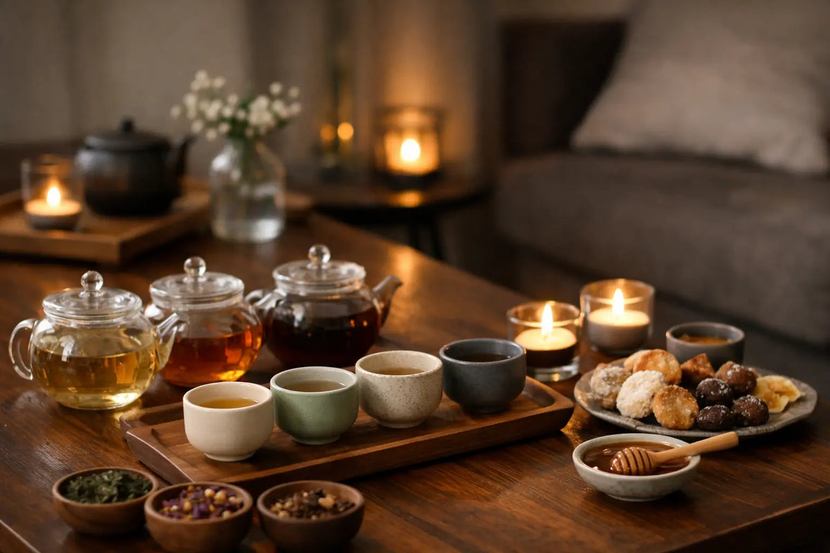 A Tea Tasting Party Example for a Calm Evening