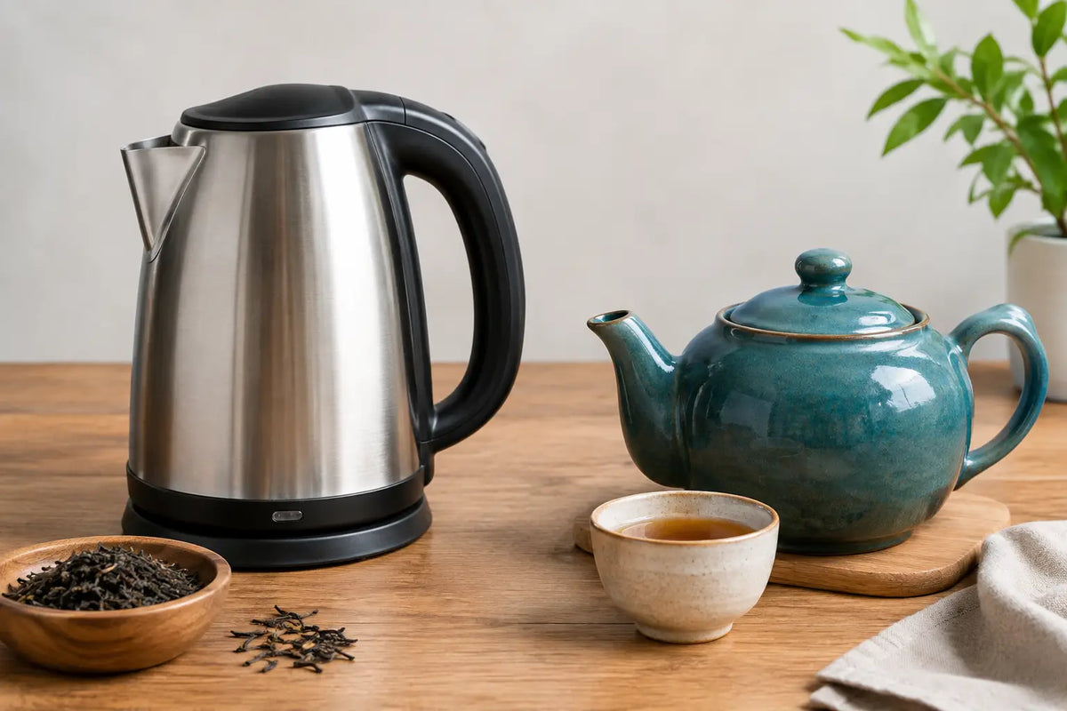 Electric Kettle Versus Teapot for Daily Tea