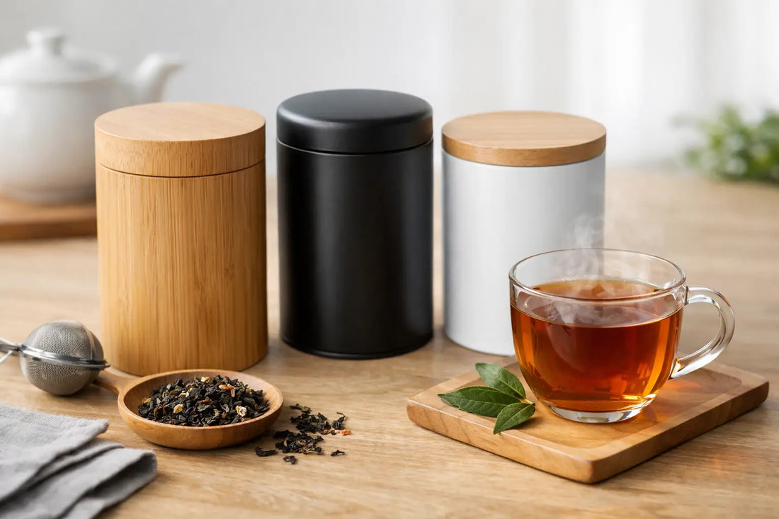 Tea Canisters for a Fresher Daily Ritual