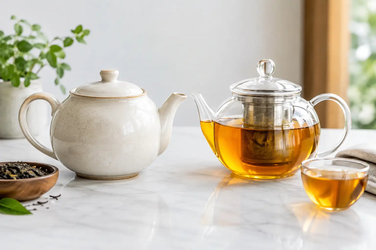 Ceramic Versus Glass Teapot for Daily Tea