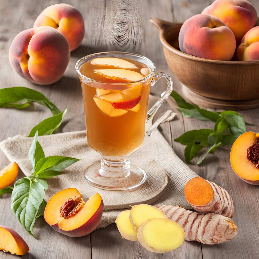 Peach Turmeric Organic 100 Herbal Tea Bags