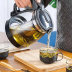 Kung Fu Glass Teapot 1L/2L
