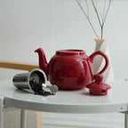 London Pottery Red Teapot 600ml