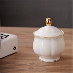 White English Tea Set (15-Piece)