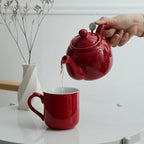 London Pottery Red Teapot 600ml