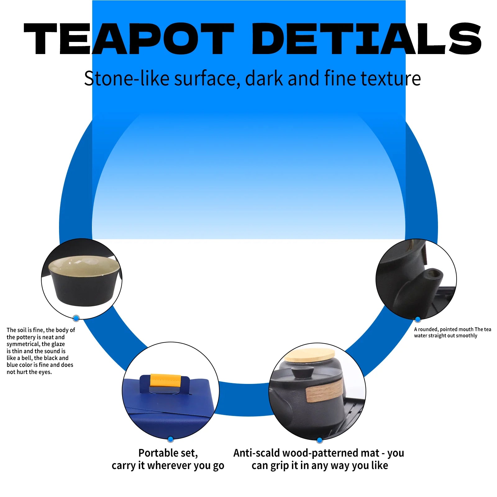 Portable Travel Tea Set