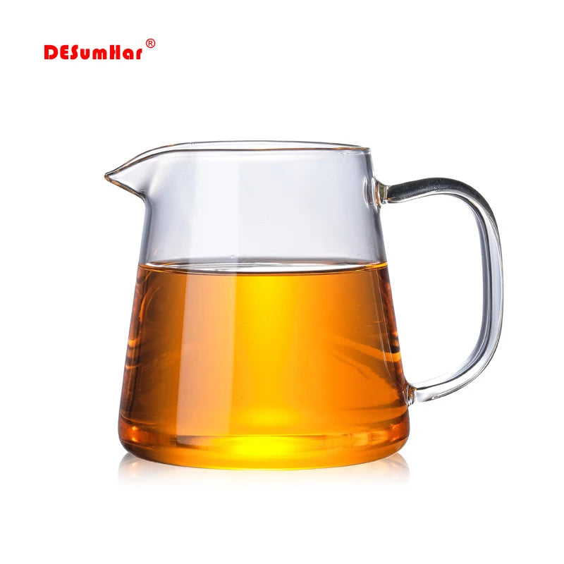 Handmade Glass Fair Cup Teapot