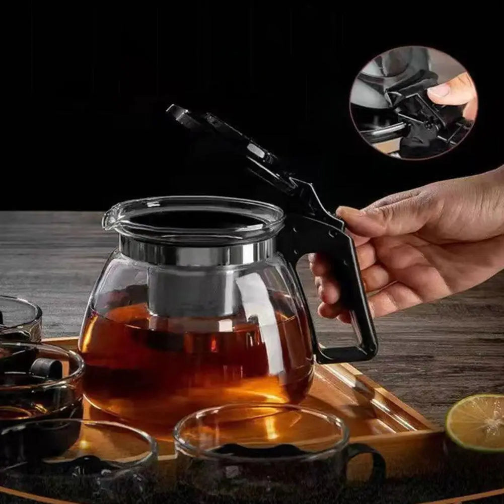 Kung Fu Glass Teapot 1L/2L