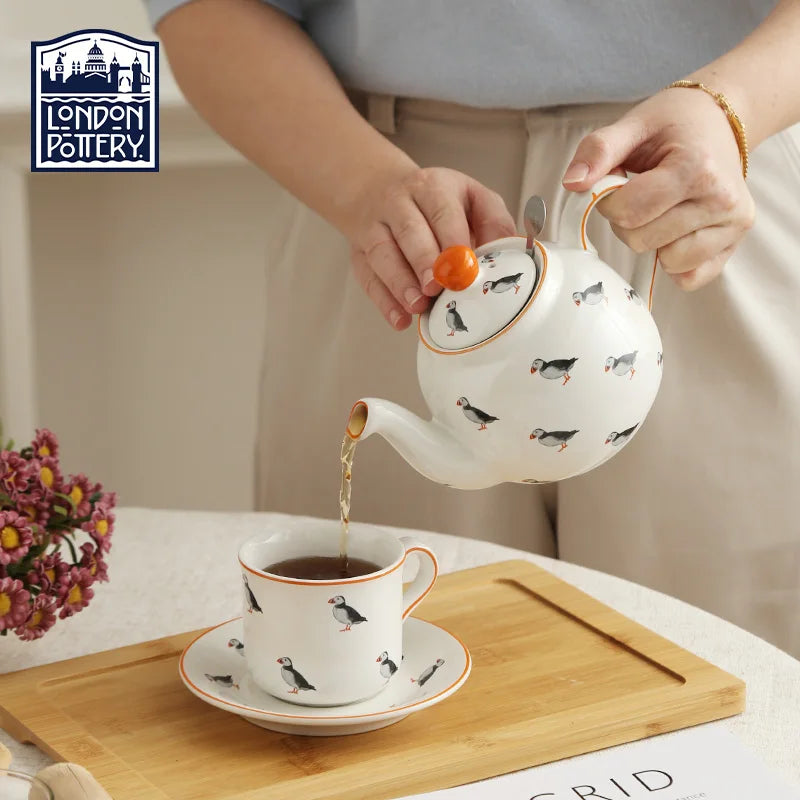London Pottery Puffin Teapot 600ml