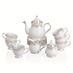 21-Piece Vintage Tea Set