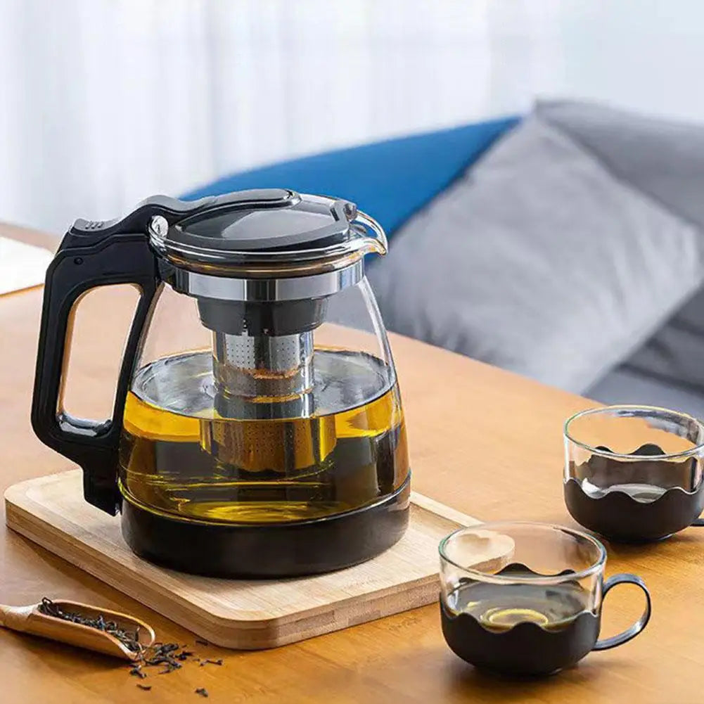 Kung Fu Glass Teapot 1L/2L