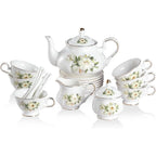 Vintage Gold Tea Set for 6