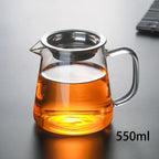Handmade Glass Fair Cup Teapot
