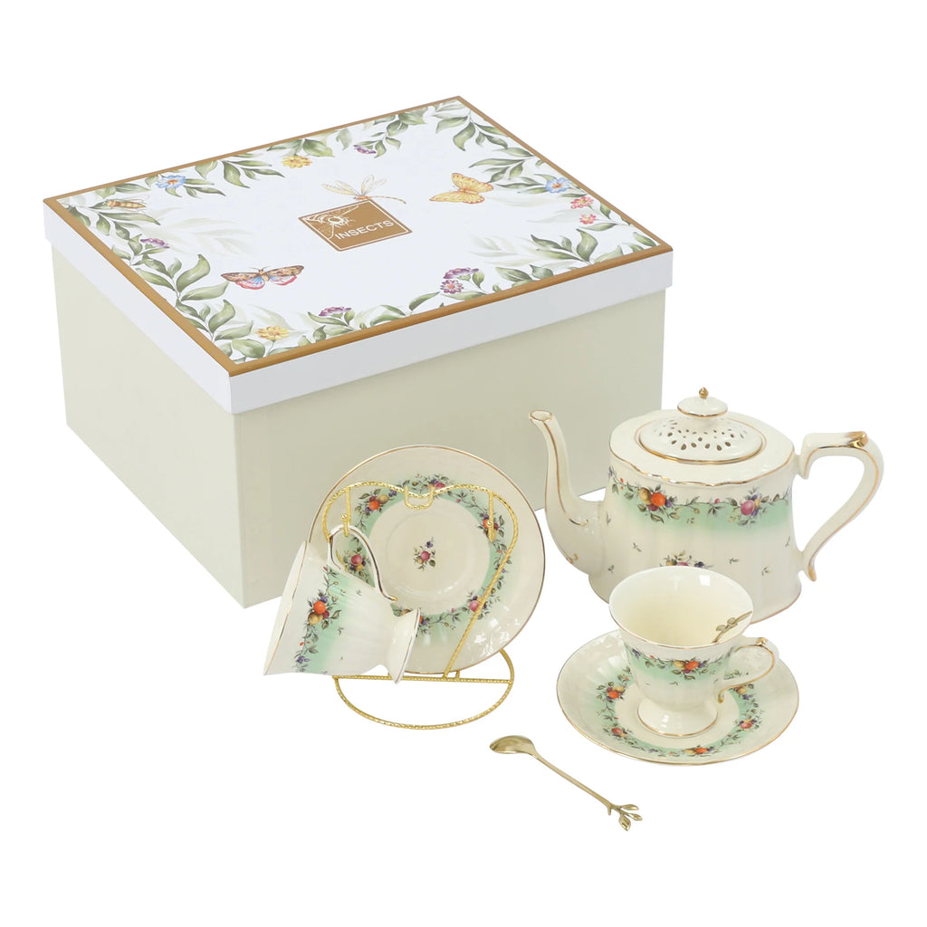 European Porcelain Tea Set
