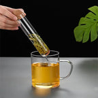Glass Pipe Tea Infuser