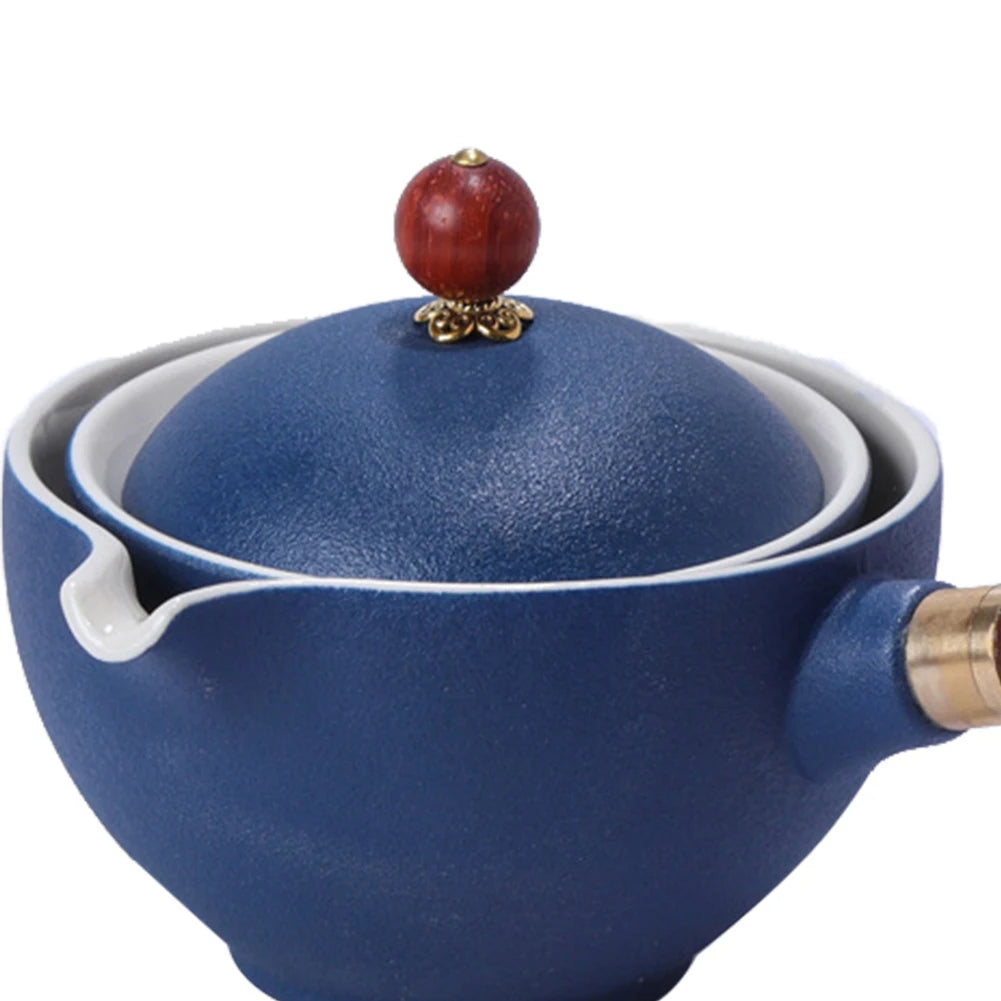 Rotating Kung Fu Teapot Set