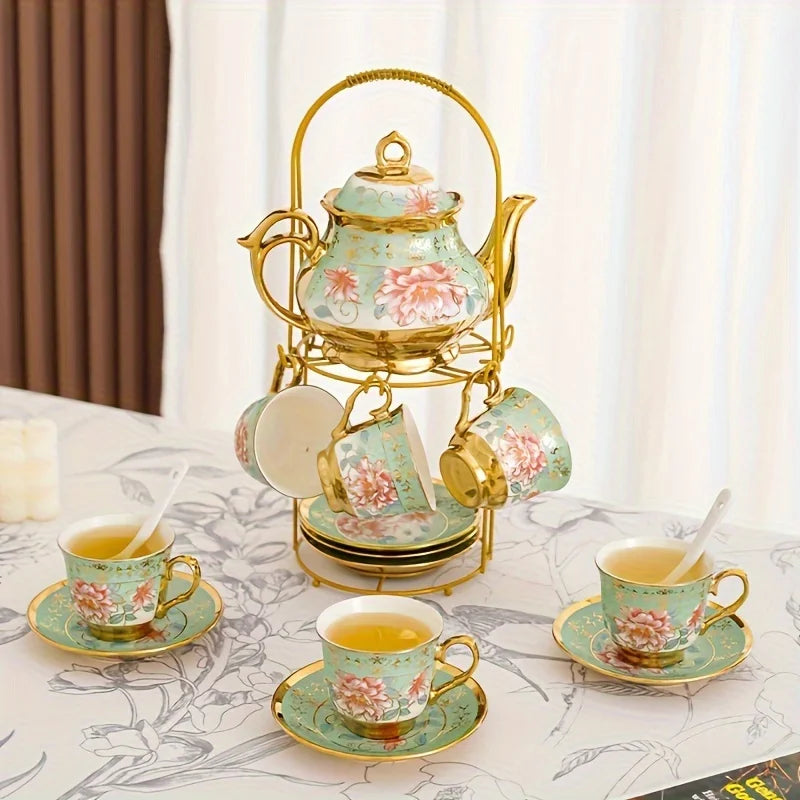 20-Piece Blooming Tea Set