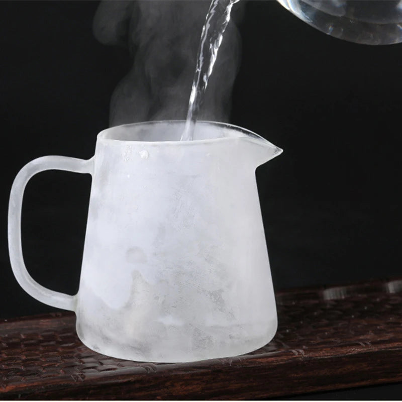 Handmade Glass Fair Cup Teapot