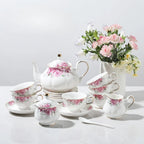Vintage Gold Tea Set for 6