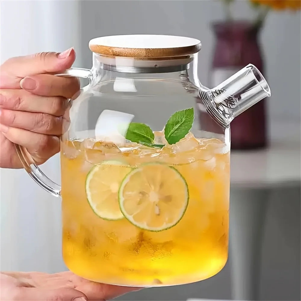 Large Glass Tea Kettle 1L/1.8L