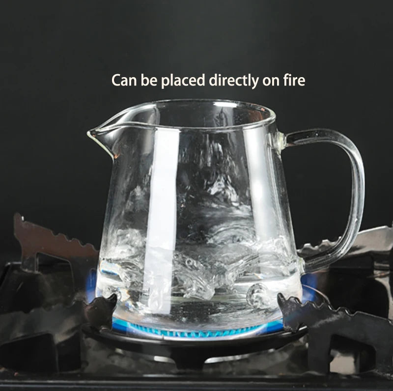 Handmade Glass Fair Cup Teapot