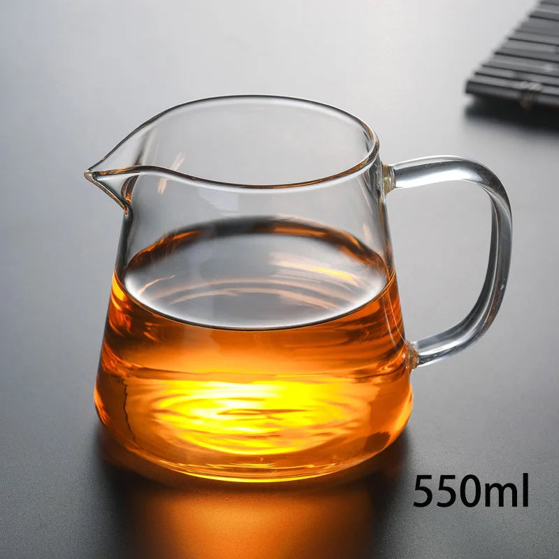 Handmade Glass Fair Cup Teapot