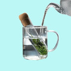Glass Pipe Tea Infuser