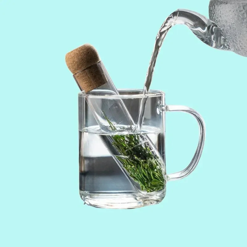 Glass Pipe Tea Infuser