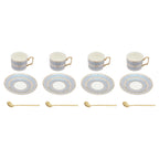Blue Stripe Cup & Saucer Set