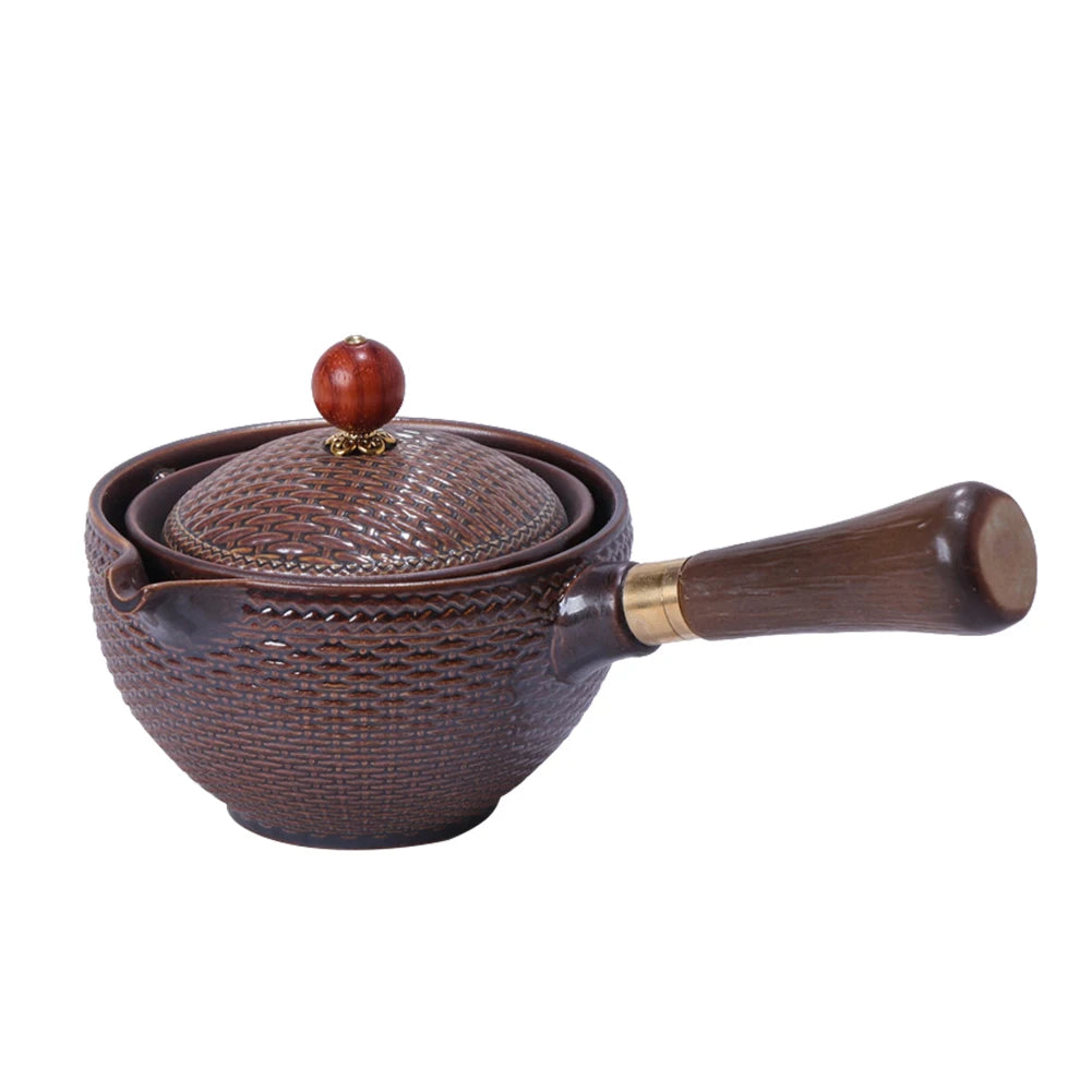 Rotating Kung Fu Teapot Set