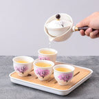 Rotating Kung Fu Teapot Set