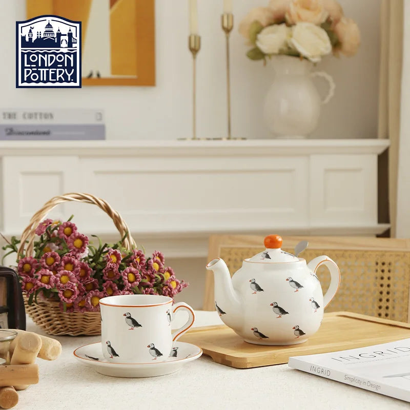 London Pottery Puffin Teapot 600ml