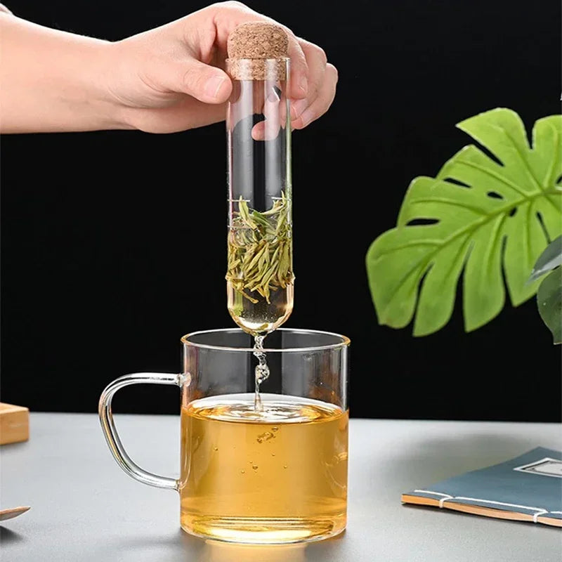 Glass Pipe Tea Infuser
