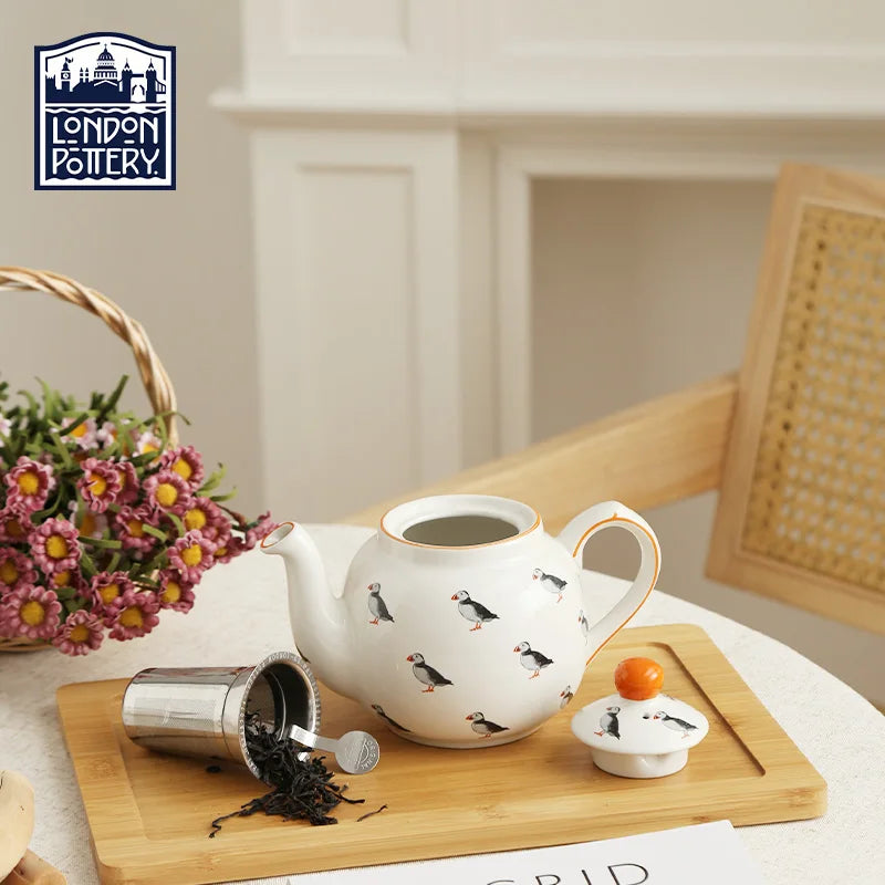 London Pottery Puffin Teapot 600ml