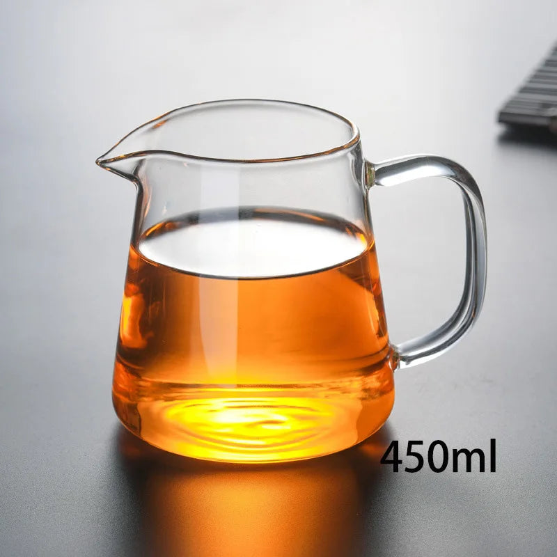 Handmade Glass Fair Cup Teapot
