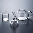 Borosilicate Glass Teapot Set