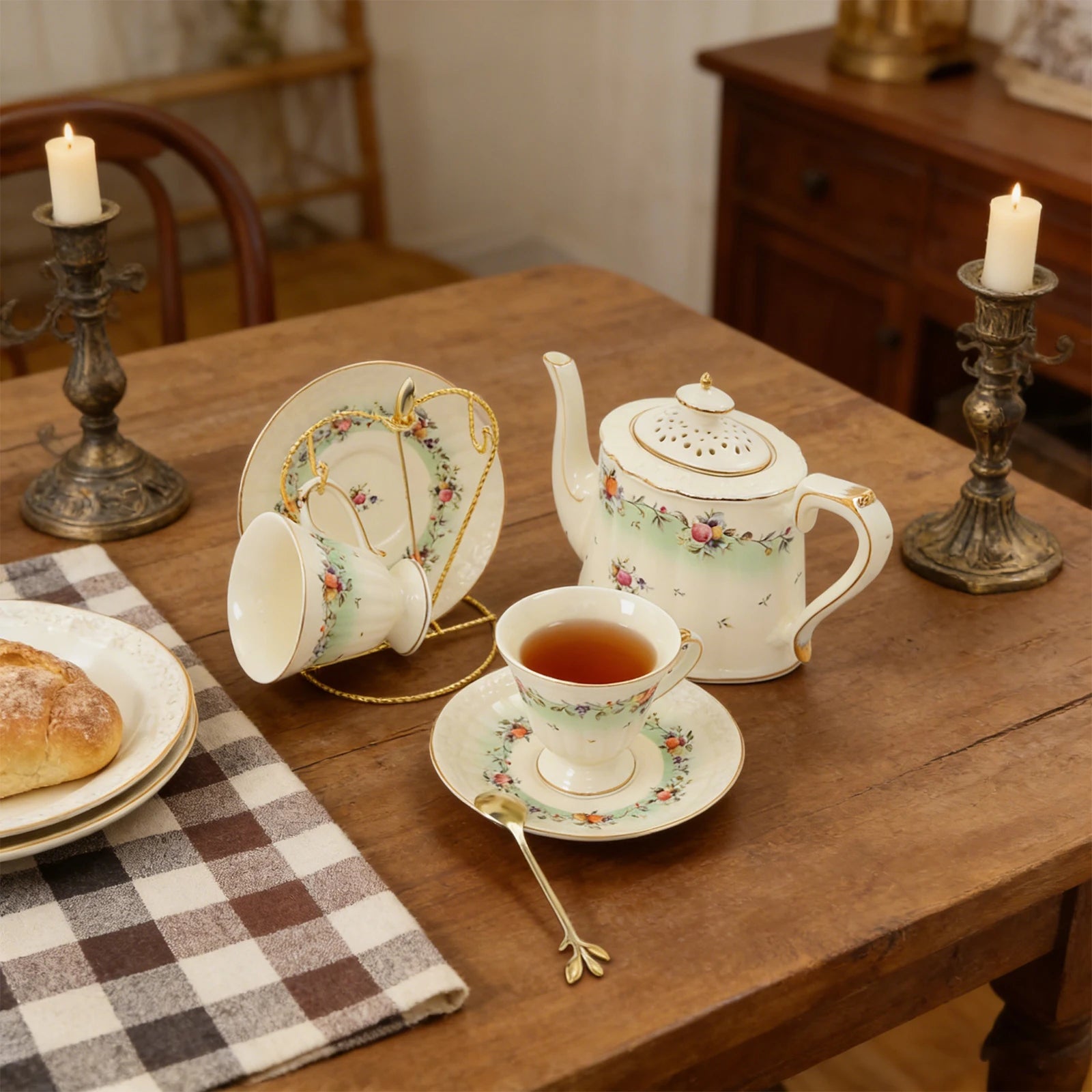 European Porcelain Tea Set