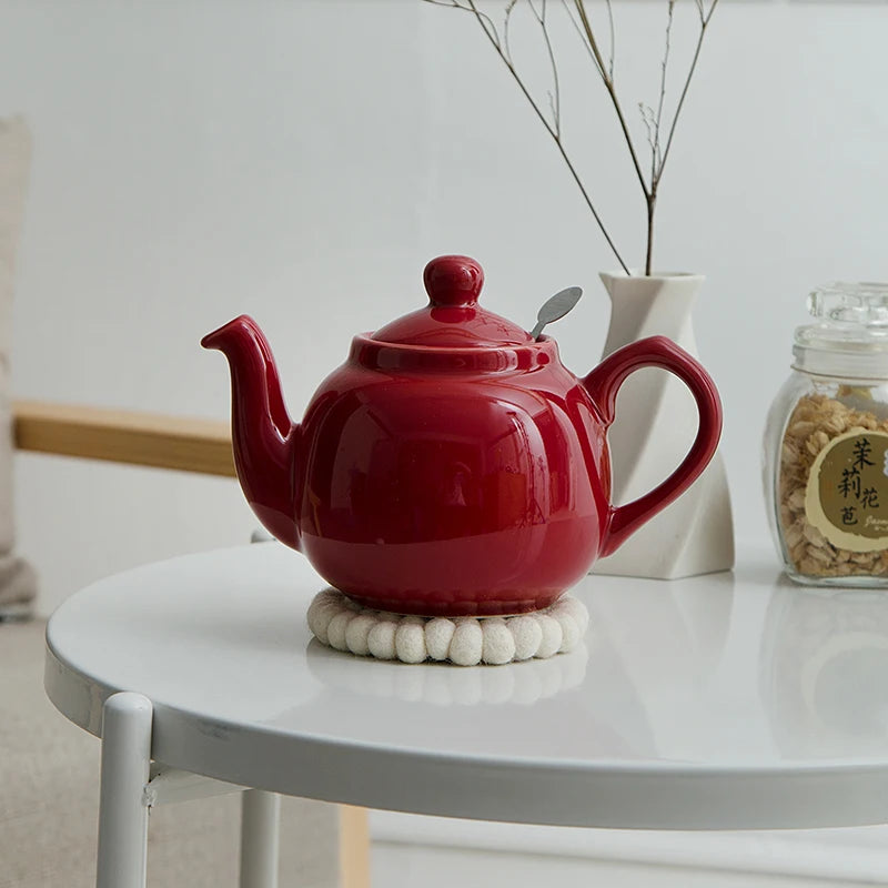 London Pottery Red Teapot 600ml