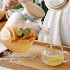 Large Glass Tea Kettle 1L/1.8L