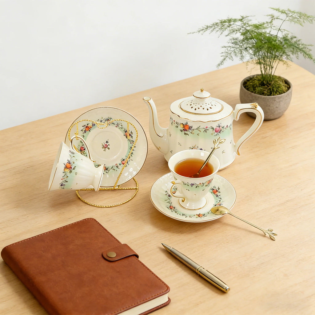 European Porcelain Tea Set