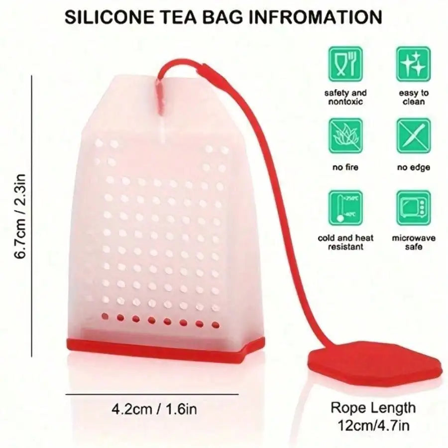 Reusable Silicone Tea Bags Infuser