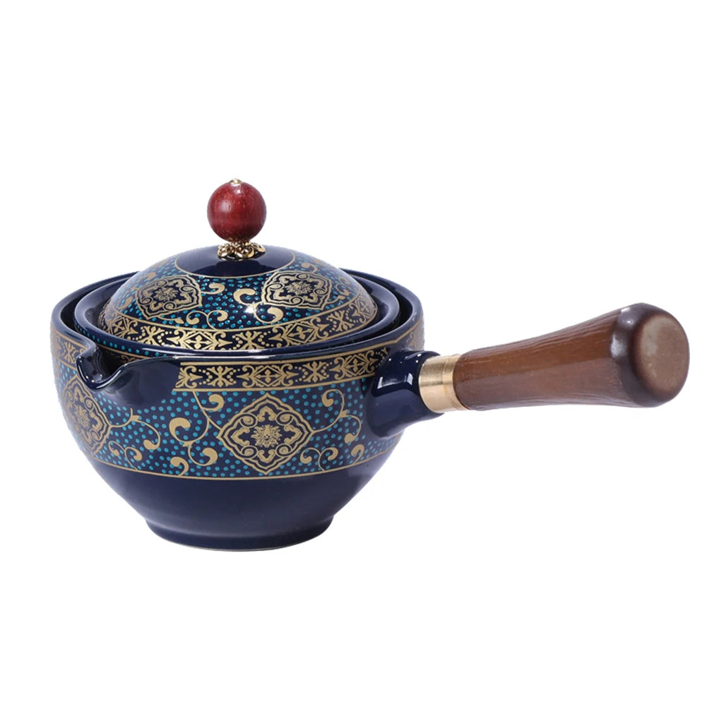 Rotating Kung Fu Teapot Set