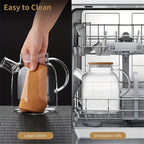 Large Glass Tea Kettle 1L/1.8L