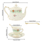 European Porcelain Tea Set