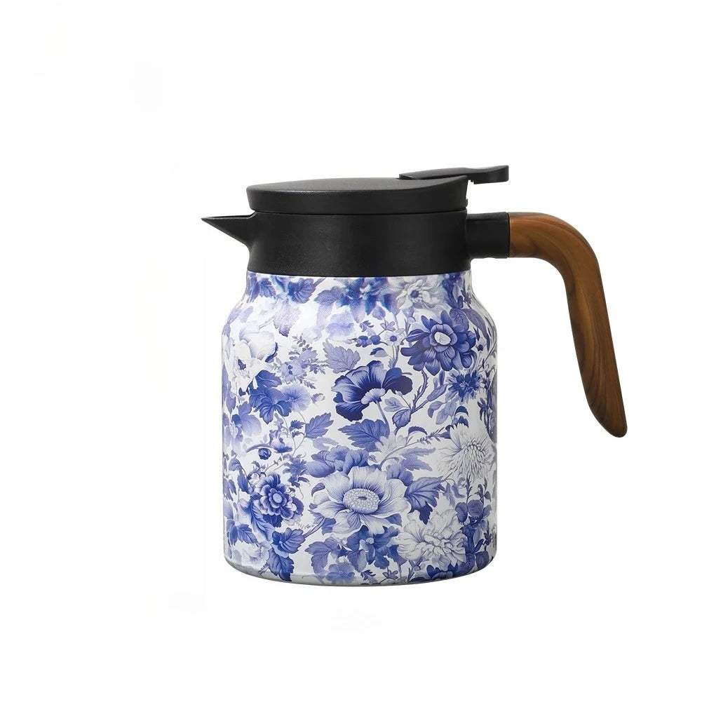 Vintage Floral Tea Thermos 1000ml