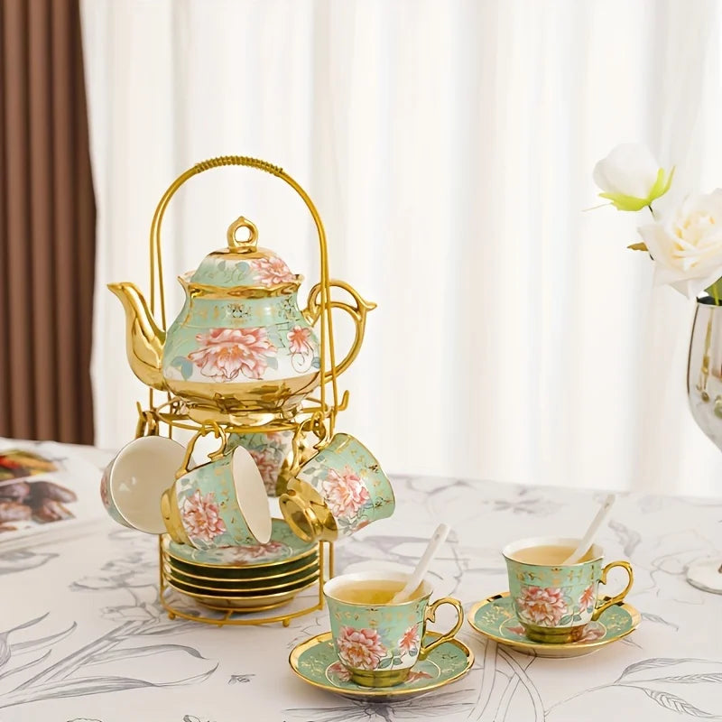 20-Piece Blooming Tea Set