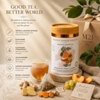 Turmeric Ginger Peach Luxury Tea